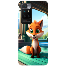 TPU чохол Demsky Лисеня (fox) для Xiaomi Redmi 10
