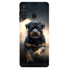 TPU чехол Demsky Ротвейлер (rottweiler) для Samsung Galaxy A21