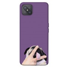 TPU чехол Demsky Мопс для Oppo A92s