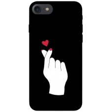 TPU чохол Demsky Сердце в руке для Apple iPhone 7 / 8 (4.7")