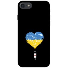 TPU чохол Demsky З Україною в серці для Apple iPhone 7 / 8 (4.7")