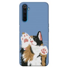 TPU чохол Demsky Funny cat для Realme 6 Pro