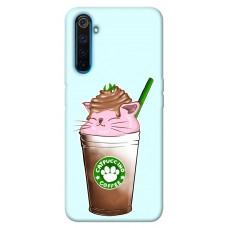 TPU чохол Demsky Catpuccino для Realme 6 Pro