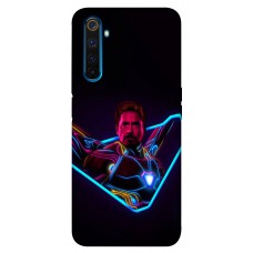 TPU чехол Demsky Comics style Железный Человек 2 для Realme 6 Pro