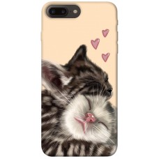 TPU чохол Demsky Cats love для Apple iPhone 7 plus / 8 plus (5.5")