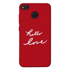TPU чохол Demsky Hello love для Xiaomi Redmi 4X