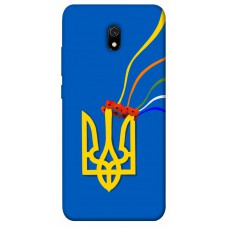 TPU чехол Demsky Квітучий герб для Xiaomi Redmi 8a