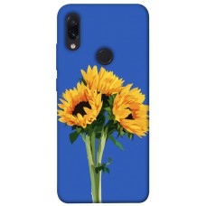 TPU чохол Demsky Bouquet of sunflowers для Xiaomi Redmi Note 7 / Note 7 Pro / Note 7s