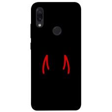 TPU чехол Demsky Red horns для Xiaomi Redmi Note 7 / Note 7 Pro / Note 7s