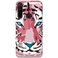 TPU чохол Demsky Pink tiger для Xiaomi Redmi Note 8