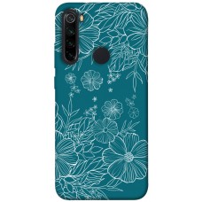 TPU чехол Demsky Botanical illustration для Xiaomi Redmi Note 8