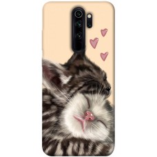 TPU чохол Demsky Cats love для Xiaomi Redmi Note 8 Pro