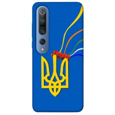 TPU чехол Demsky Квітучий герб для Xiaomi Mi 10 / Mi 10 Pro