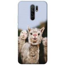 TPU чохол Demsky Funny llamas для Xiaomi Redmi 9