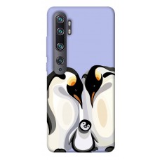 TPU чохол Demsky Penguin family для Xiaomi Mi Note 10 / Note 10 Pro / Mi CC9 Pro