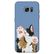 TPU чехол Demsky Funny cat для Samsung G935F Galaxy S7 Edge