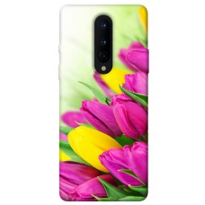 TPU чохол Demsky Красочные тюльпаны для OnePlus 8