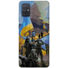 TPU чехол Demsky Faith in Ukraine 3 для Samsung Galaxy A71