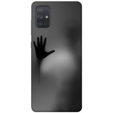 TPU чехол Demsky Shadow man для Samsung Galaxy A71