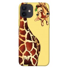 TPU чохол Demsky Cool giraffe для Apple iPhone 12 (6.1")