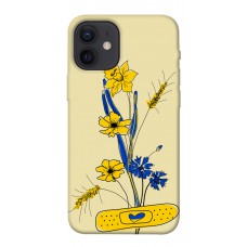 TPU чохол Demsky Українські квіточки для Apple iPhone 12 mini (5.4")