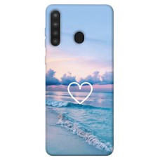 TPU чехол Demsky Summer heart для Samsung Galaxy A21