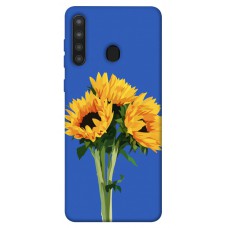 TPU чохол Demsky Bouquet of sunflowers для Samsung Galaxy A21