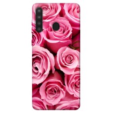 TPU чехол Demsky Bouquet of roses для Samsung Galaxy A21