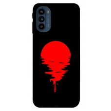 TPU чохол Demsky Red Moon для Motorola Moto G41