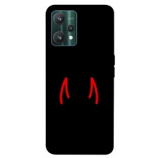 TPU чохол Demsky Red horns для Realme 9 Pro