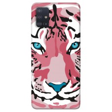 TPU чохол Demsky Pink tiger для Samsung Galaxy M51