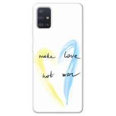 TPU чохол Demsky Make love not war для Samsung Galaxy M51