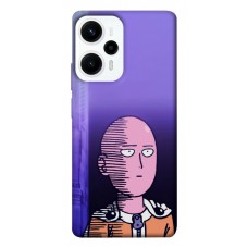 TPU чехол Demsky Anime style 7 One Punch-Man (Ванпанчмен) Сайтама для Xiaomi Poco F5 Pro