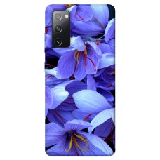 TPU чохол Demsky Фиолетовый сад для Samsung Galaxy S20 FE