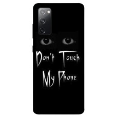 TPU чохол Demsky Don't Touch для Samsung Galaxy S20 FE
