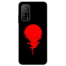 TPU чехол Demsky Red Moon для Xiaomi Mi 10T