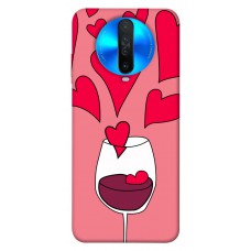 TPU чохол Demsky Бокал вина для Xiaomi Redmi K30