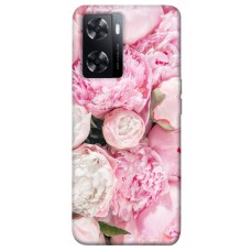 TPU чехол Demsky Пионы для Oppo A57s