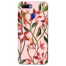 TPU чехол Demsky Floral motifs для Oppo A5s / Oppo A12