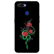 TPU чехол Demsky Snake in flowers для Oppo A5s / Oppo A12