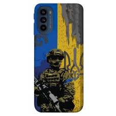 TPU чехол Demsky Faith in Ukraine 4 для Motorola Moto G41