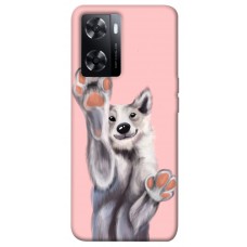 TPU чехол Demsky Cute dog для Oppo A57s