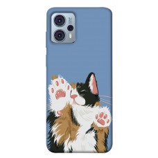 TPU чохол Demsky Funny cat для Motorola Moto G23