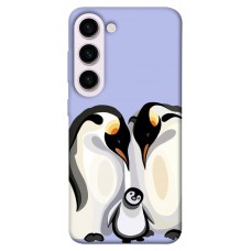 TPU чохол Demsky Penguin family для Samsung Galaxy S23+