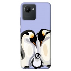 TPU чехол Demsky Penguin family для Realme C30