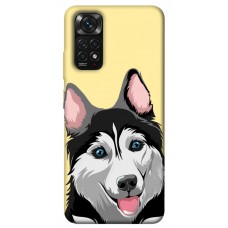 TPU чохол Demsky Husky dog для Xiaomi Redmi Note 11 (Global) / Note 11S