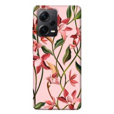 TPU чохол Demsky Floral motifs для Xiaomi Poco X5 Pro 5G