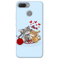 TPU чохол Demsky Два кота Love для Xiaomi Redmi 6