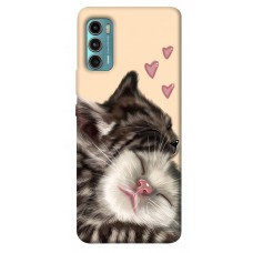 TPU чехол Demsky Cats love для Motorola Moto G60