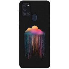 TPU чехол Demsky Color rain для Samsung Galaxy A21s